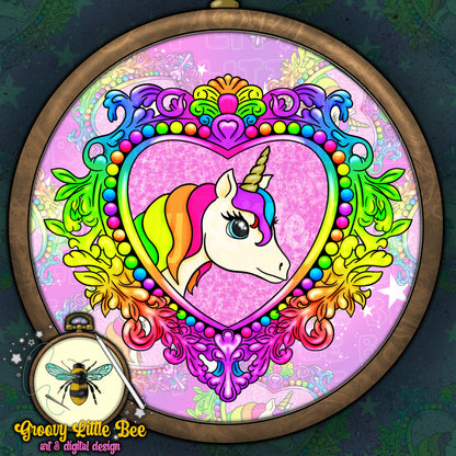 Unicorn Frame PNG