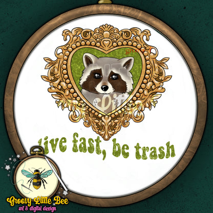 Raccoon Frame PNG