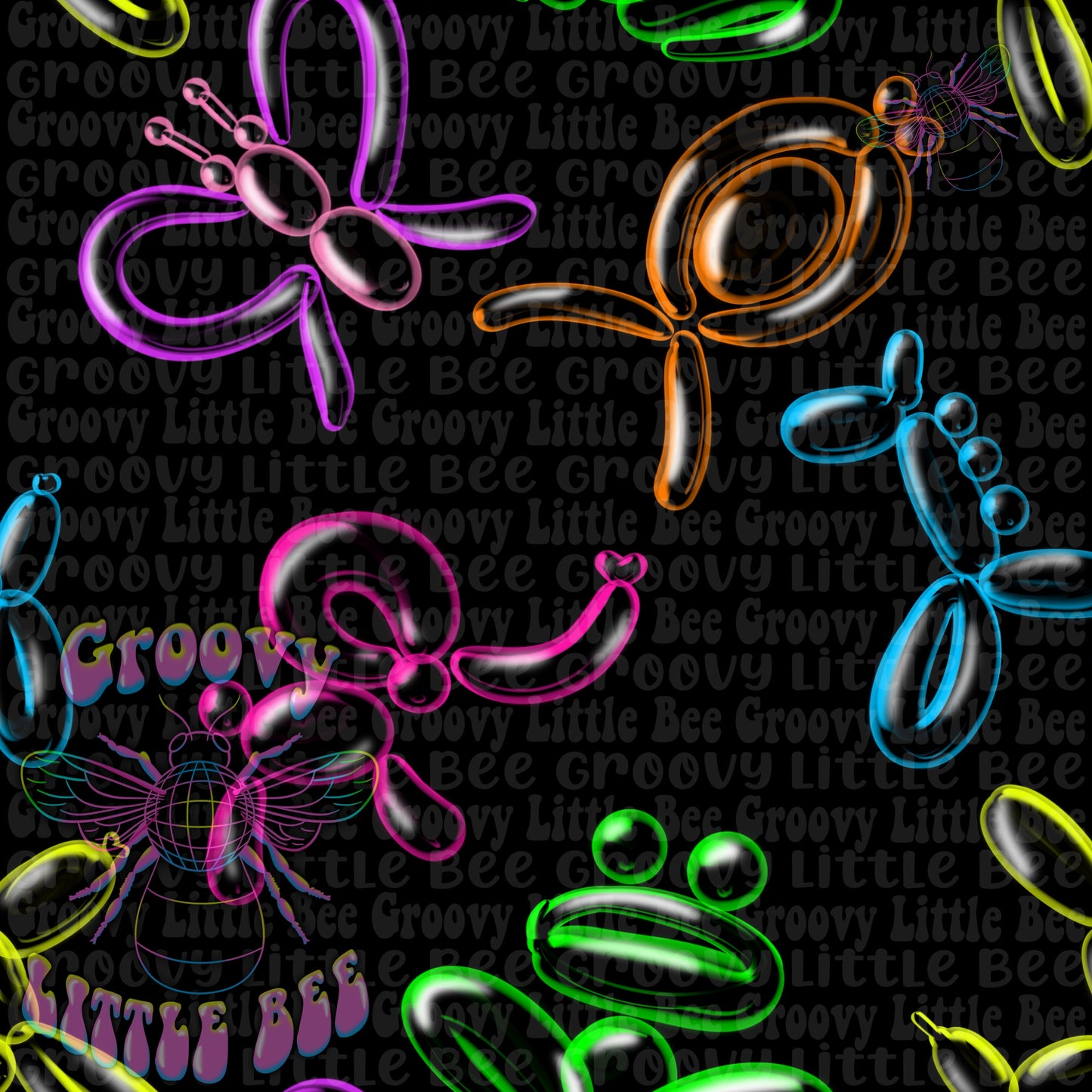 Balloon Animals Seamless