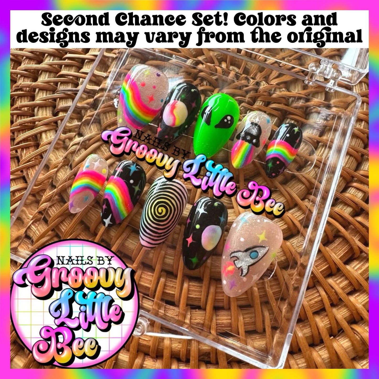 MADE TO ORDER Alien Nails