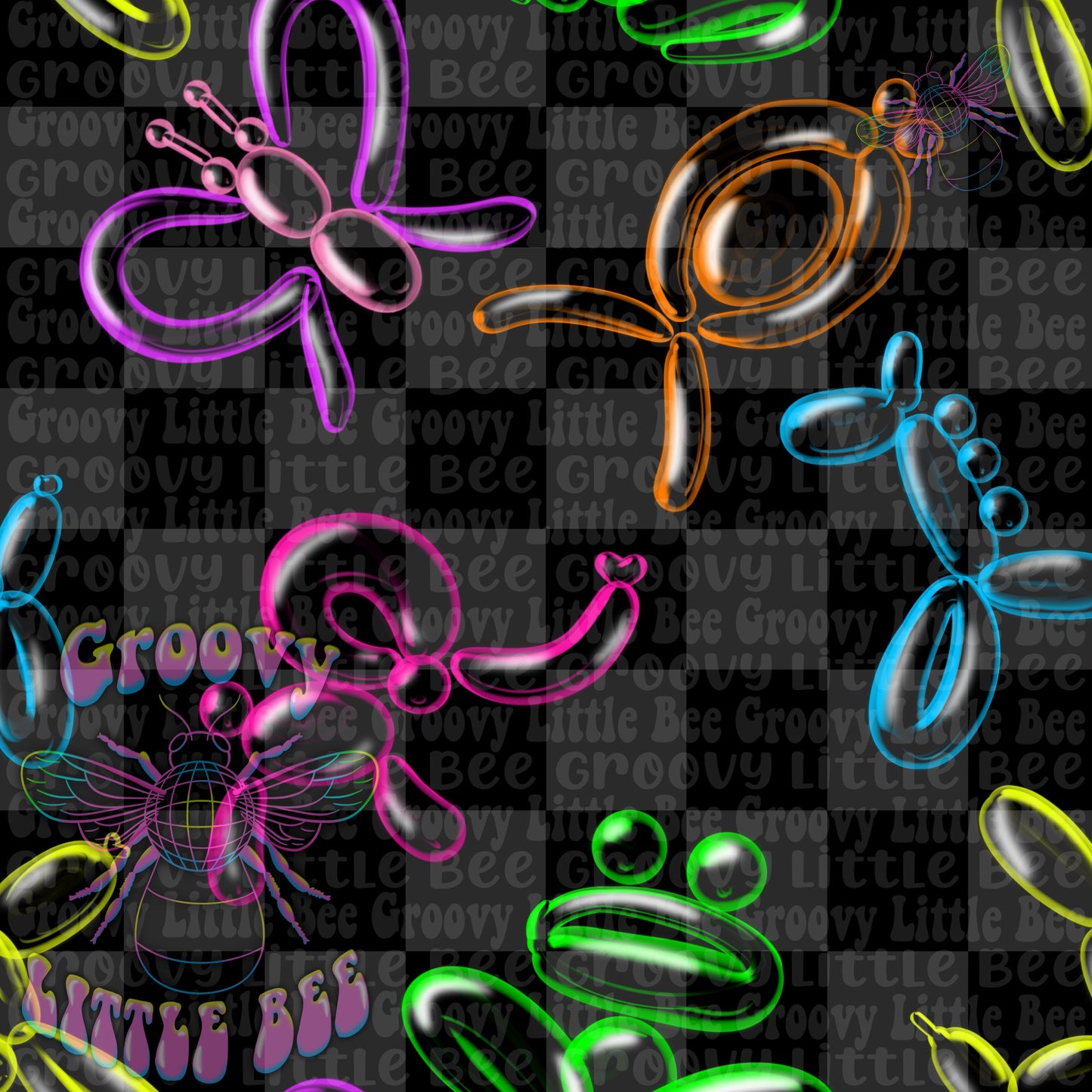 Balloon Animals Seamless