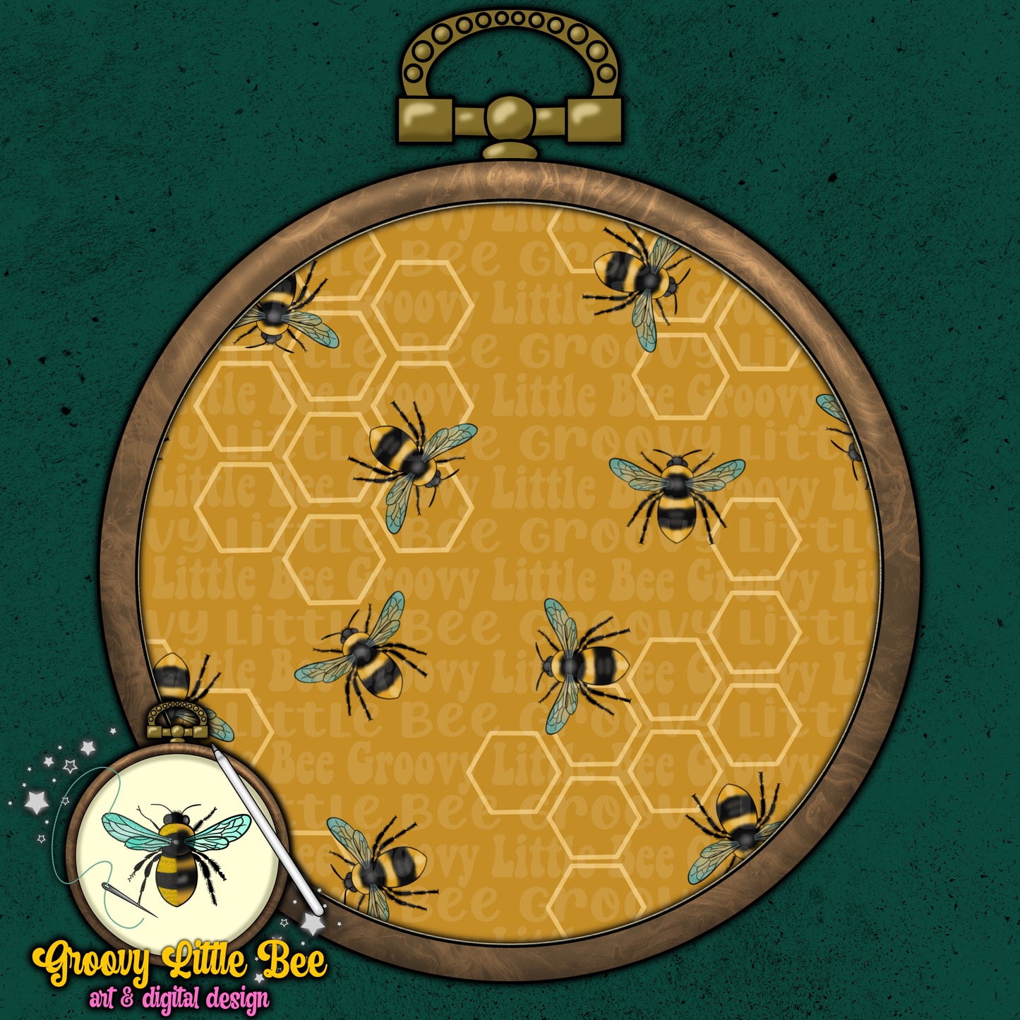 Bees Seamless