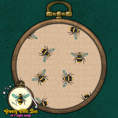 Bees Seamless